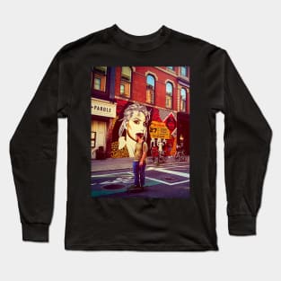 Bleecker St and Bowery, Manhattan, NYC Long Sleeve T-Shirt